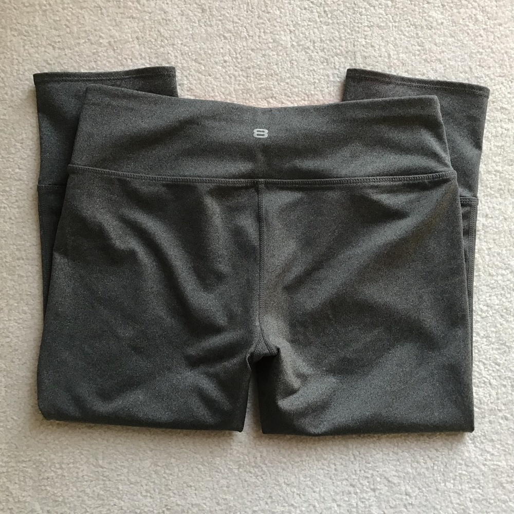 LAYER 8 WORKOUT PANTS SIZE MEDIUM GREY & HOT PINK